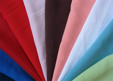 چین پارچه بافته شده و رنگرزی 300T Polyester Pongee Fabric Colorful Eco - Friendly تامین کننده