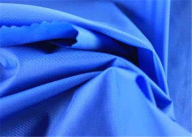 چین پارچه آبی تفتا آبی، دست راحت 70d Fabric Taffeta Nylon تامین کننده