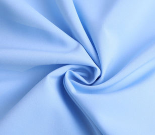 چین آبی 4 Way Stretch Fabric Dyed Fabric 95 Polyester 5 Fabric Spandex For Lining تامین کننده